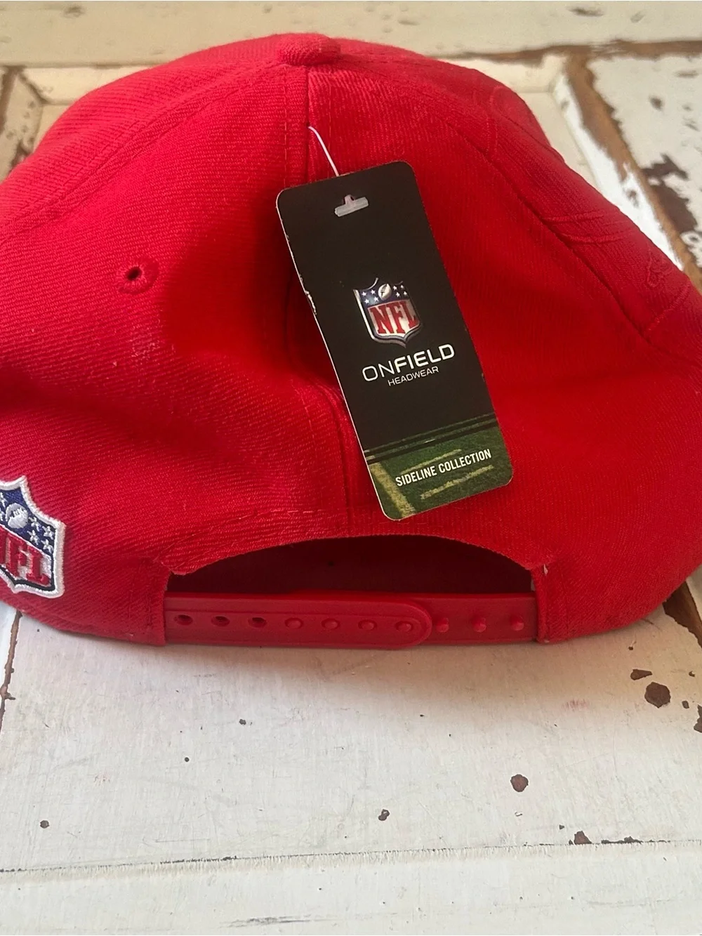 New Era Tampa Bay Buccaneers Red and Black 9FIFTY Snapback Hat